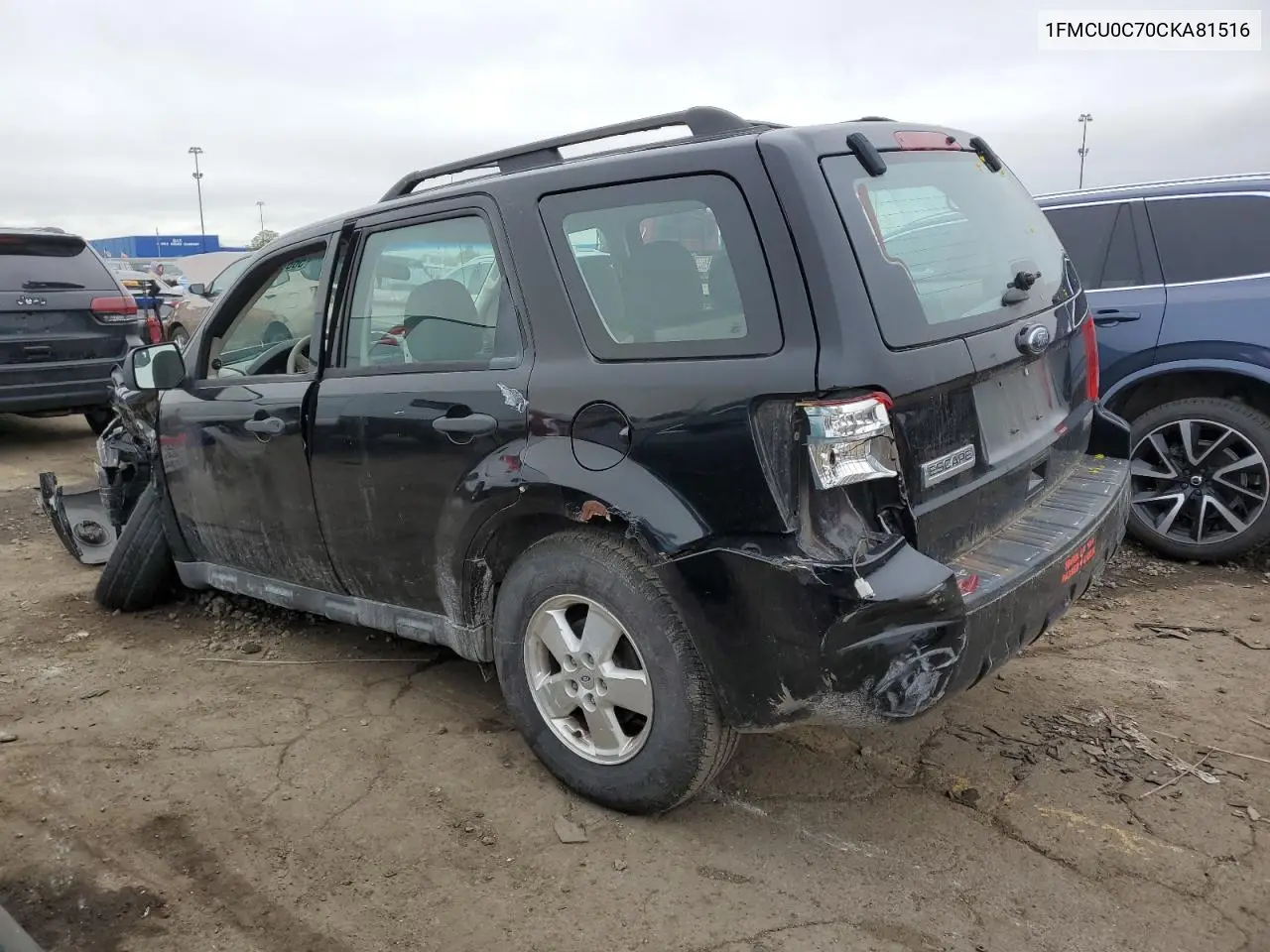 2012 Ford Escape Xls VIN: 1FMCU0C70CKA81516 Lot: 56801015