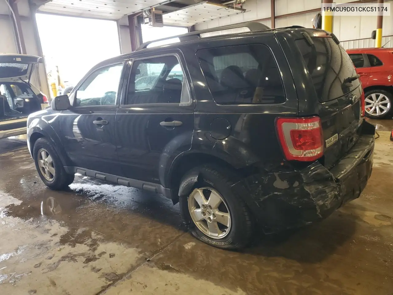2012 Ford Escape Xlt VIN: 1FMCU9DG1CKC51174 Lot: 56845905