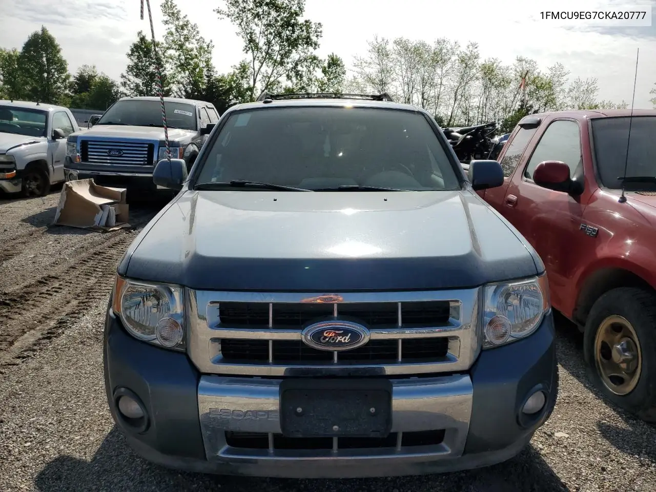 2012 Ford Escape Limited VIN: 1FMCU9EG7CKA20777 Lot: 57095835