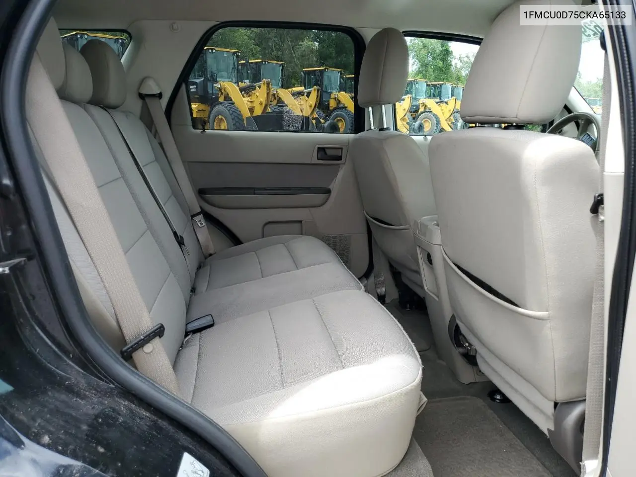 2012 Ford Escape Xlt VIN: 1FMCU0D75CKA65133 Lot: 62915815