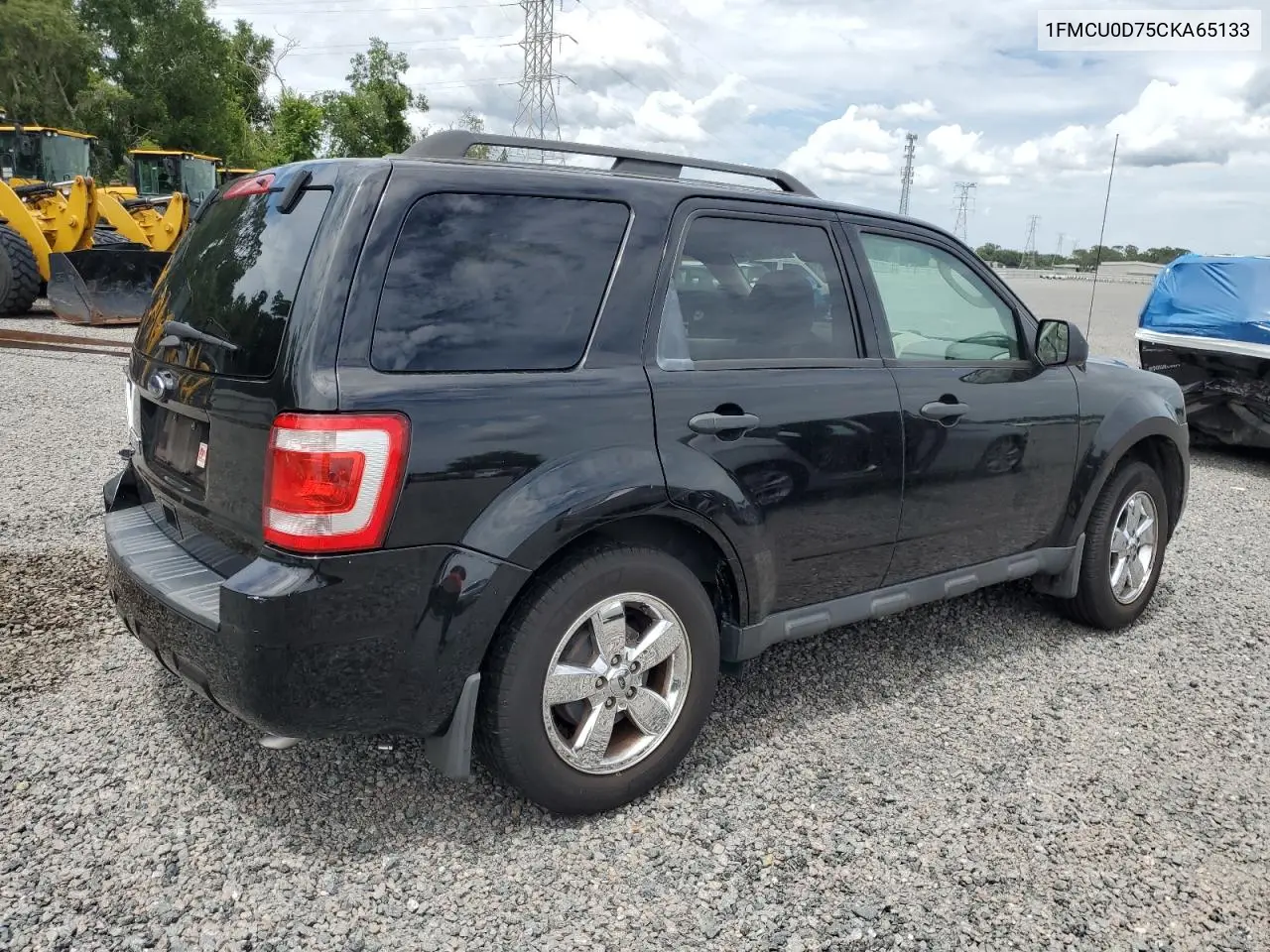 2012 Ford Escape Xlt VIN: 1FMCU0D75CKA65133 Lot: 62915815