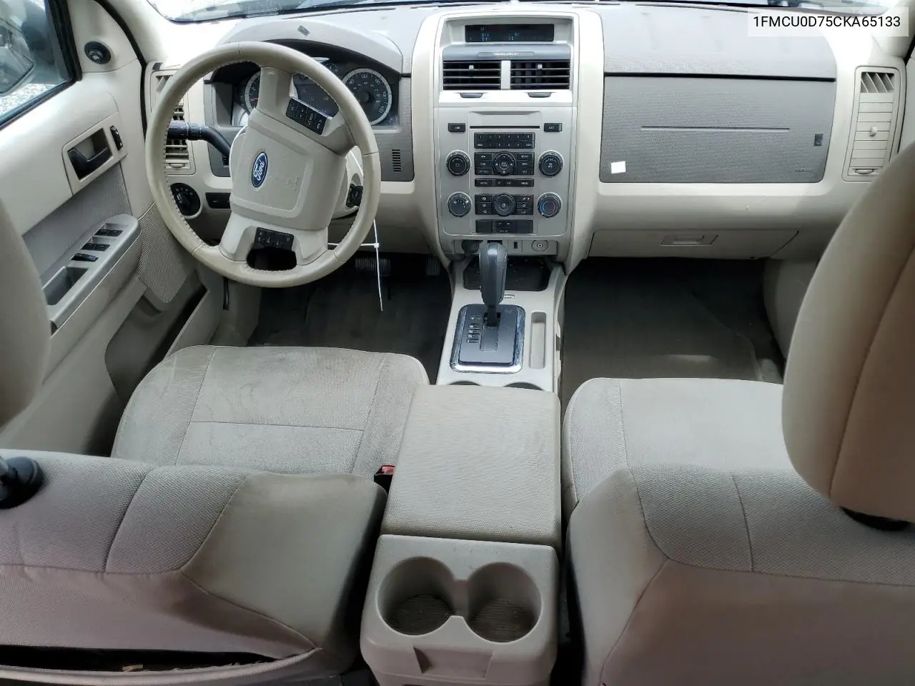 2012 Ford Escape Xlt VIN: 1FMCU0D75CKA65133 Lot: 62915815
