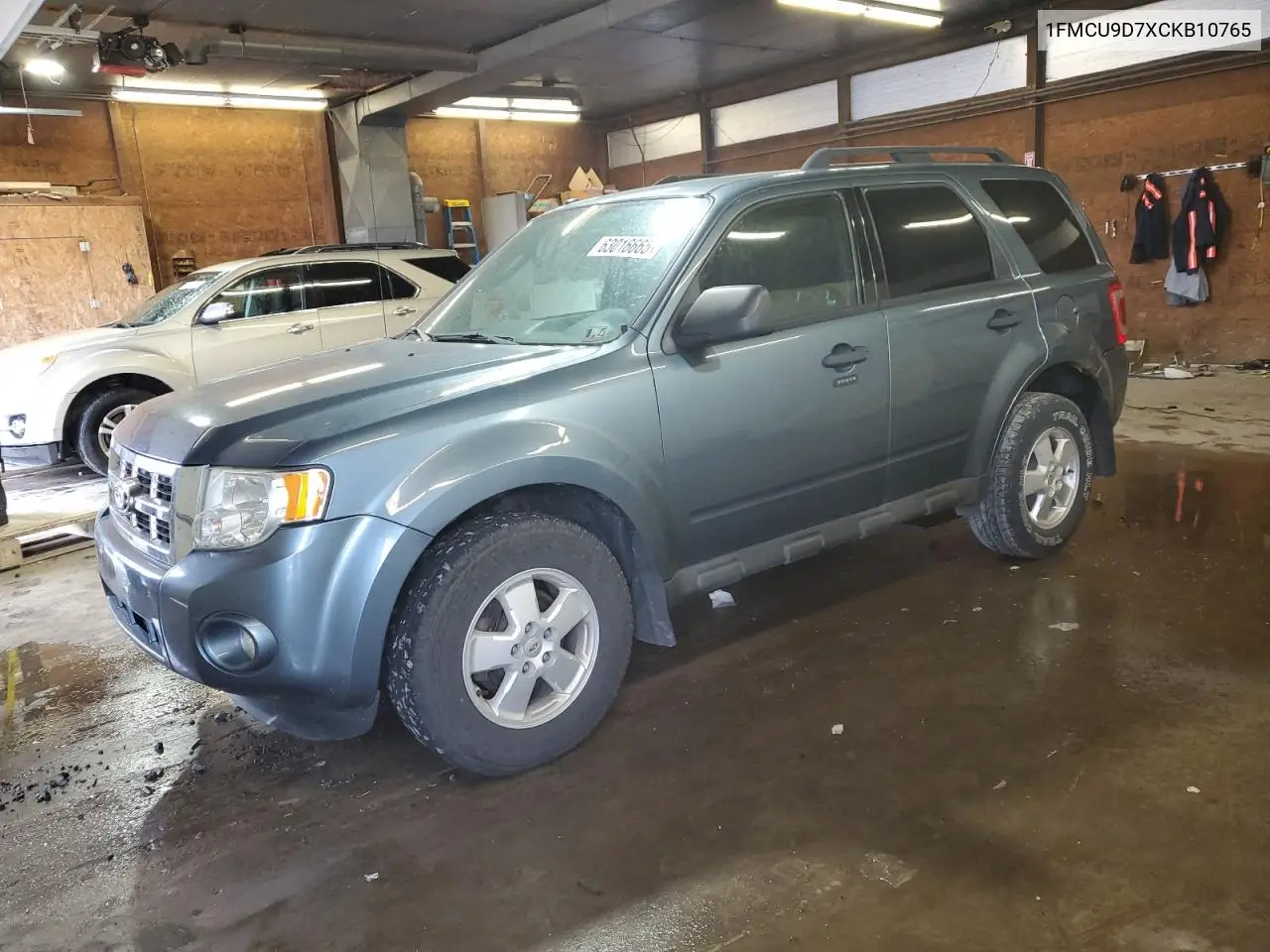 2012 Ford Escape Xlt VIN: 1FMCU9D7XCKB10765 Lot: 63016665