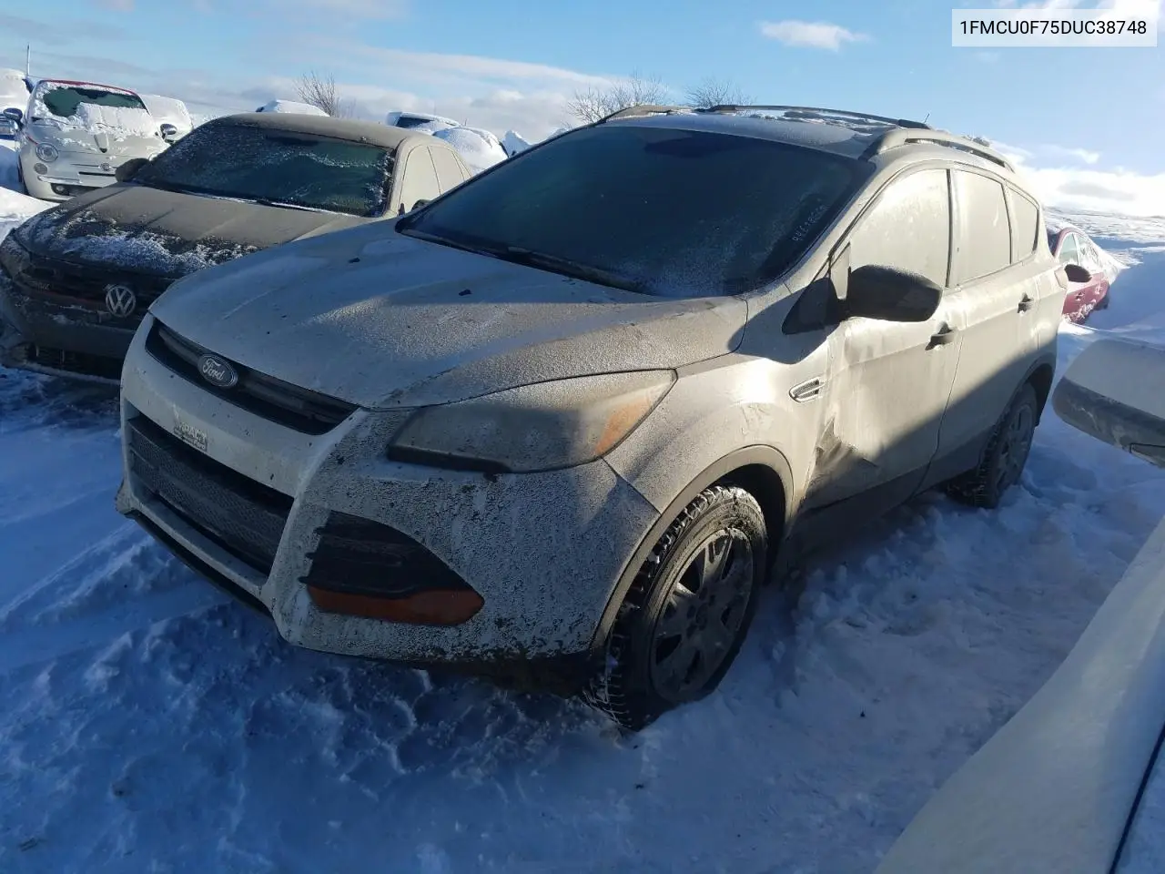 2013 Ford Escape S VIN: 1FMCU0F75DUC38748 Lot: 44698665
