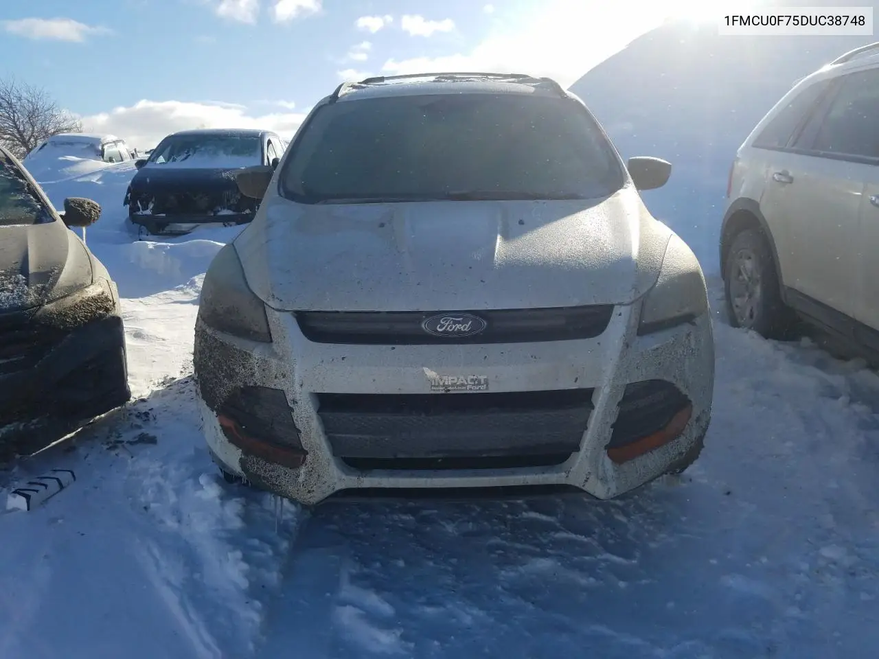 2013 Ford Escape S VIN: 1FMCU0F75DUC38748 Lot: 44698665