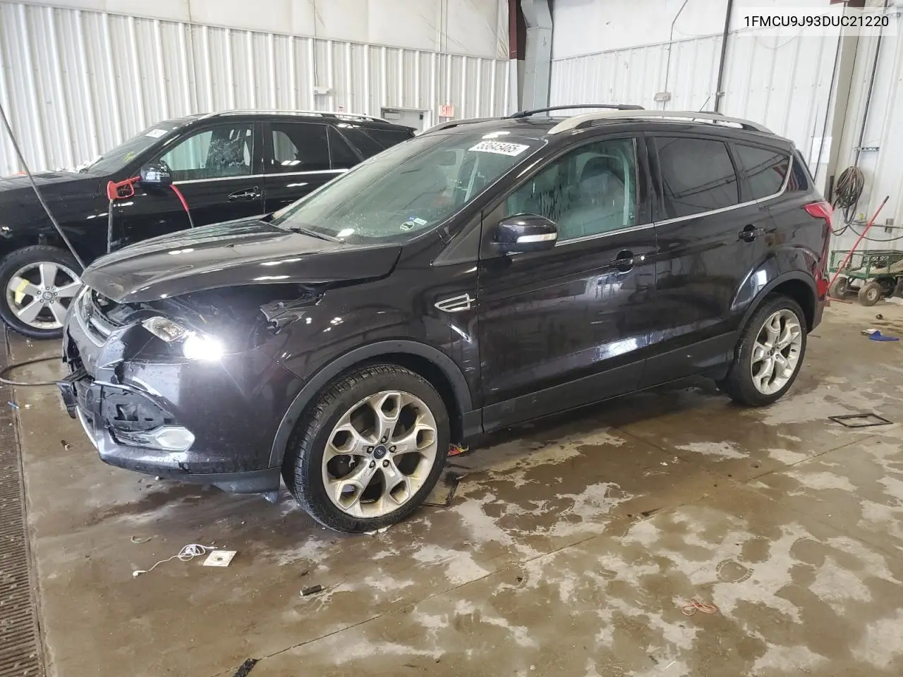 2013 Ford Escape Titanium VIN: 1FMCU9J93DUC21220 Lot: 53645465