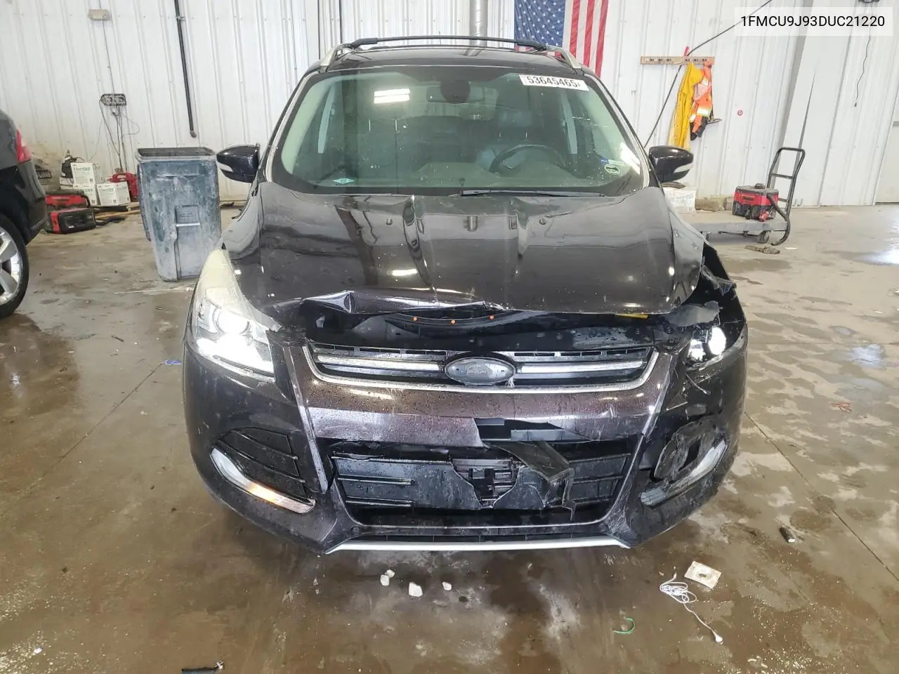 2013 Ford Escape Titanium VIN: 1FMCU9J93DUC21220 Lot: 53645465