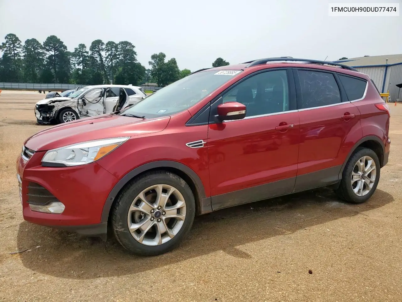 2013 Ford Escape Sel VIN: 1FMCU0H90DUD77474 Lot: 56728885