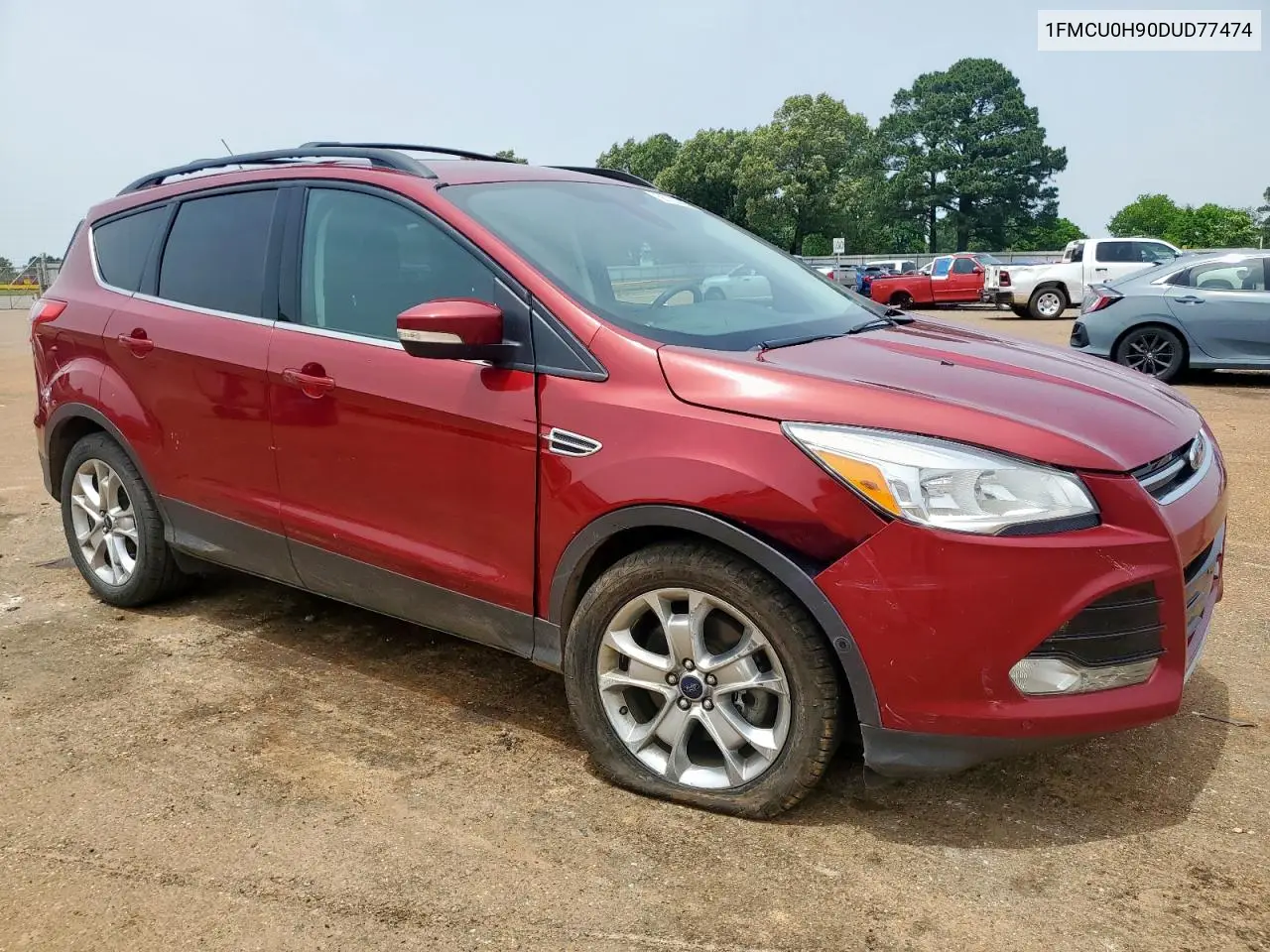 2013 Ford Escape Sel VIN: 1FMCU0H90DUD77474 Lot: 56728885