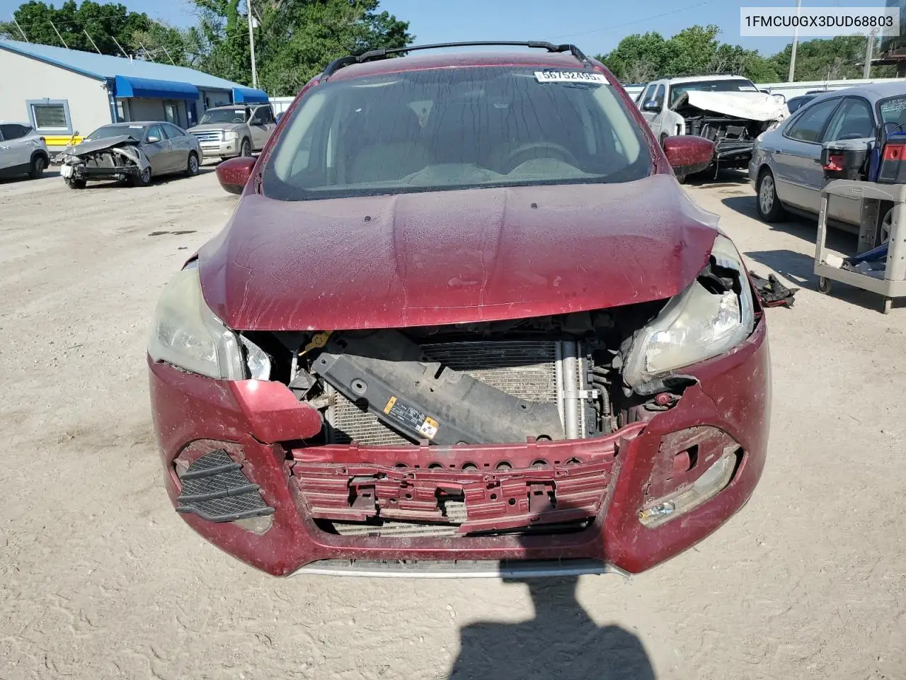 2013 Ford Escape Se VIN: 1FMCU0GX3DUD68803 Lot: 56752495