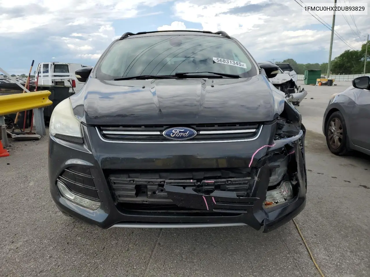 2013 Ford Escape Sel VIN: 1FMCU0HX2DUB93829 Lot: 56831345