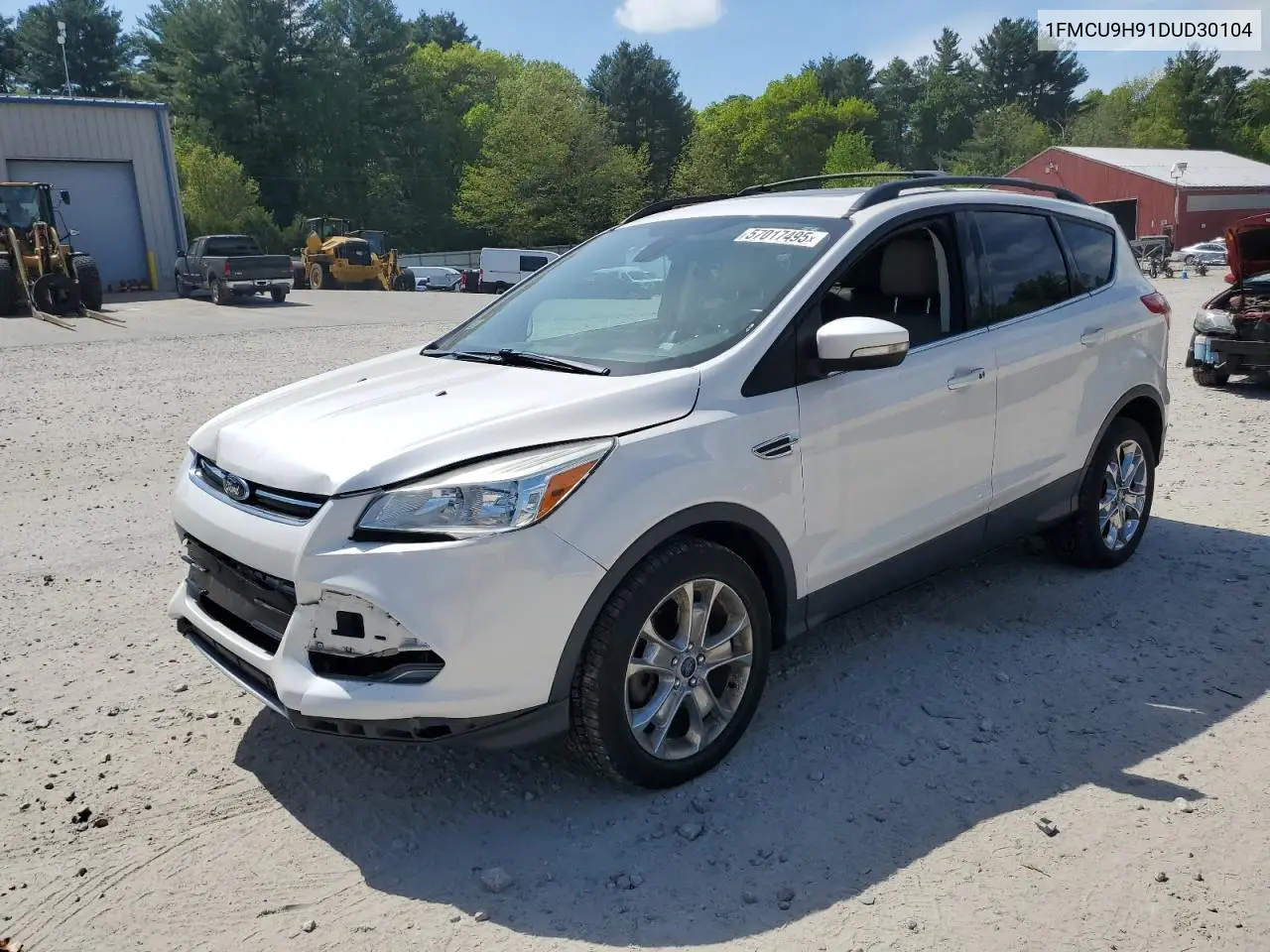 2013 Ford Escape Sel VIN: 1FMCU9H91DUD30104 Lot: 57017495