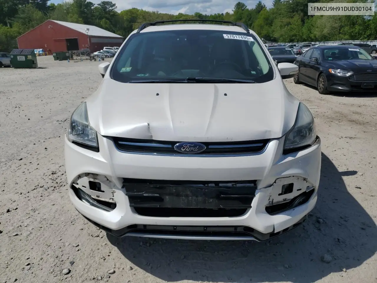 2013 Ford Escape Sel VIN: 1FMCU9H91DUD30104 Lot: 57017495