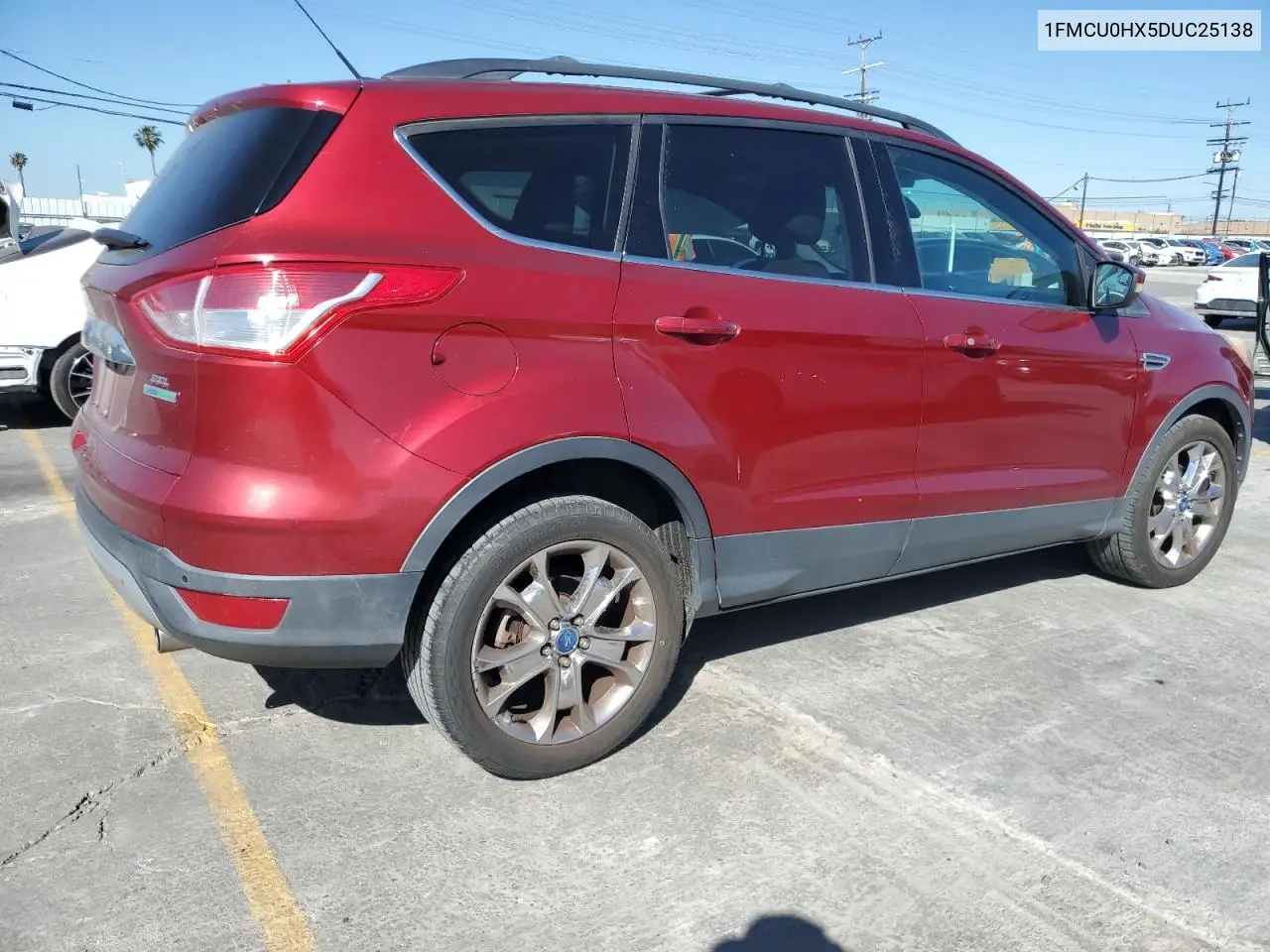 2013 Ford Escape Sel VIN: 1FMCU0HX5DUC25138 Lot: 57161885