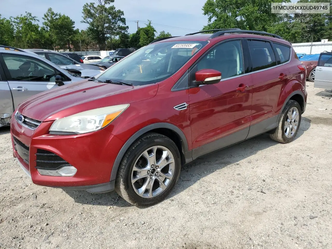 2013 Ford Escape Sel VIN: 1FMCU0HXXDUD49745 Lot: 60268985