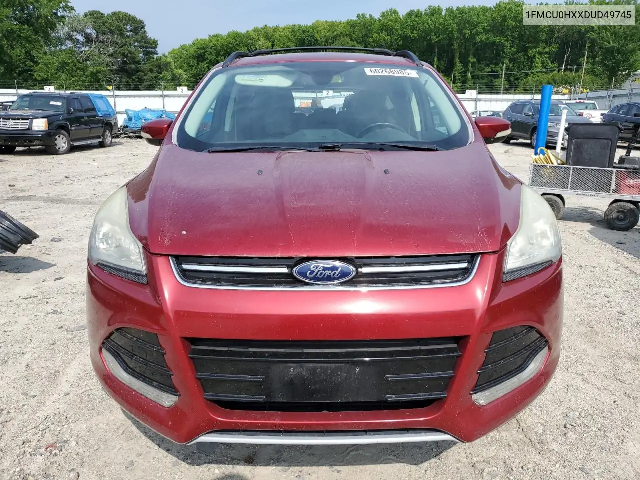 2013 Ford Escape Sel VIN: 1FMCU0HXXDUD49745 Lot: 60268985