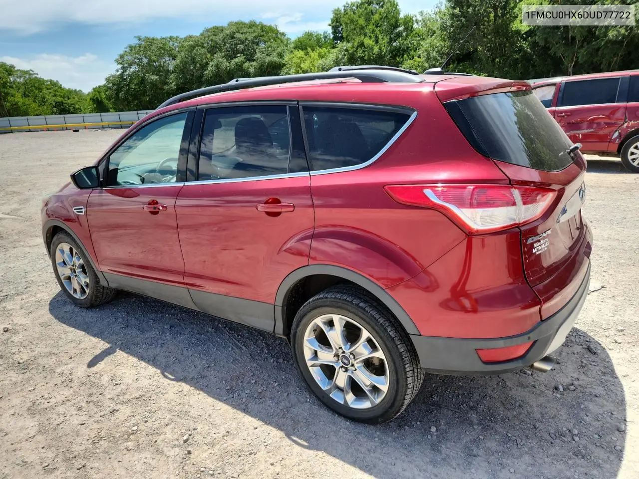 2013 Ford Escape Sel VIN: 1FMCU0HX6DUD77722 Lot: 62707555
