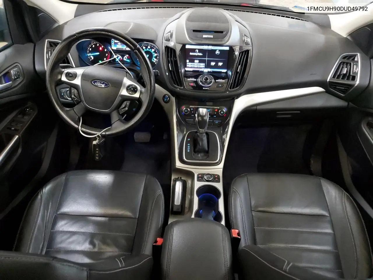 2013 Ford Escape Sel VIN: 1FMCU9H90DUD49792 Lot: 62735445