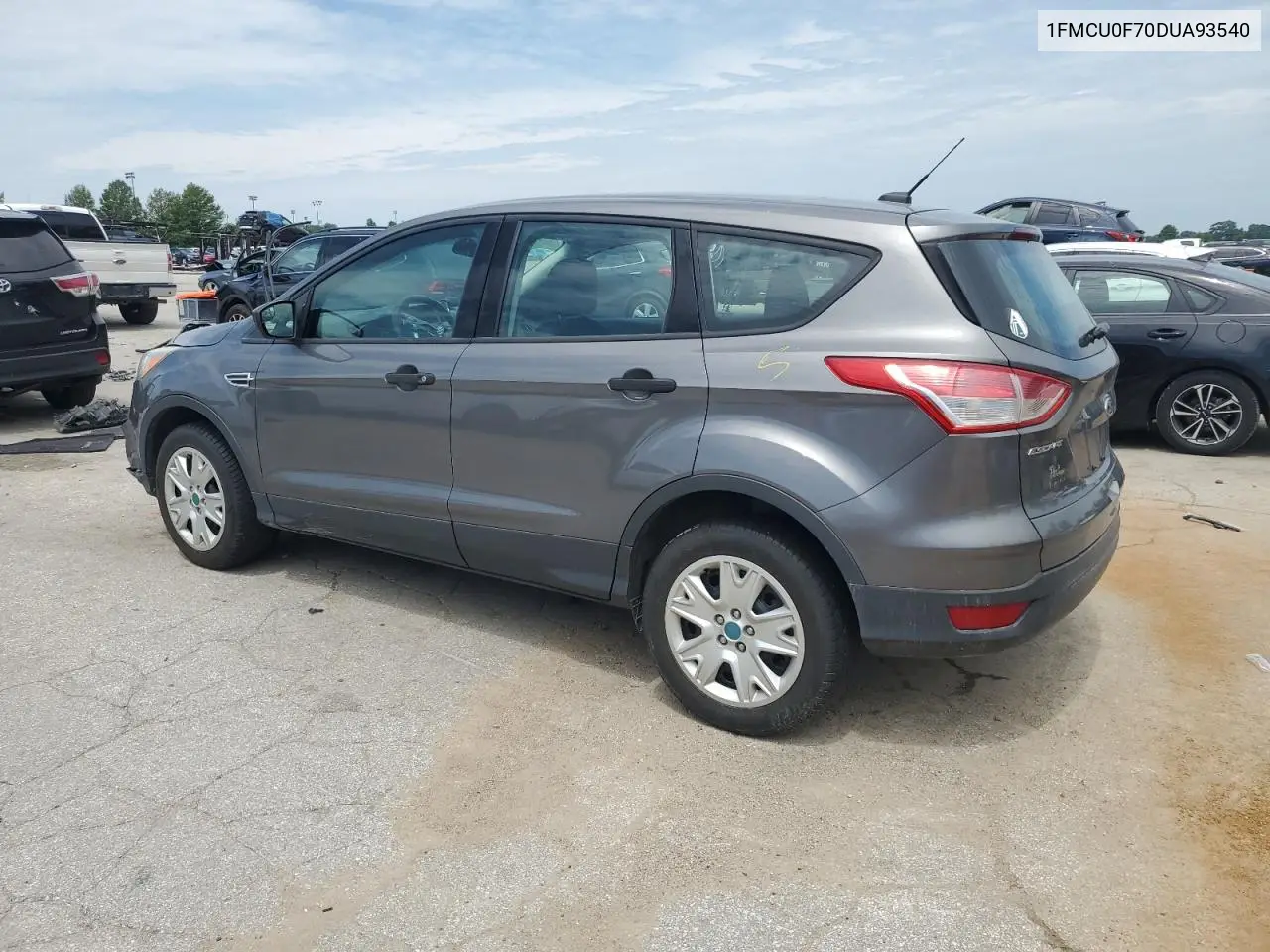 2013 Ford Escape S VIN: 1FMCU0F70DUA93540 Lot: 62931755