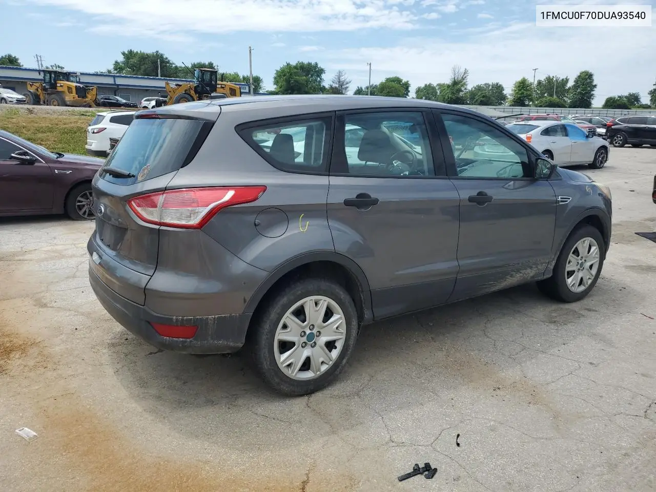 2013 Ford Escape S VIN: 1FMCU0F70DUA93540 Lot: 62931755