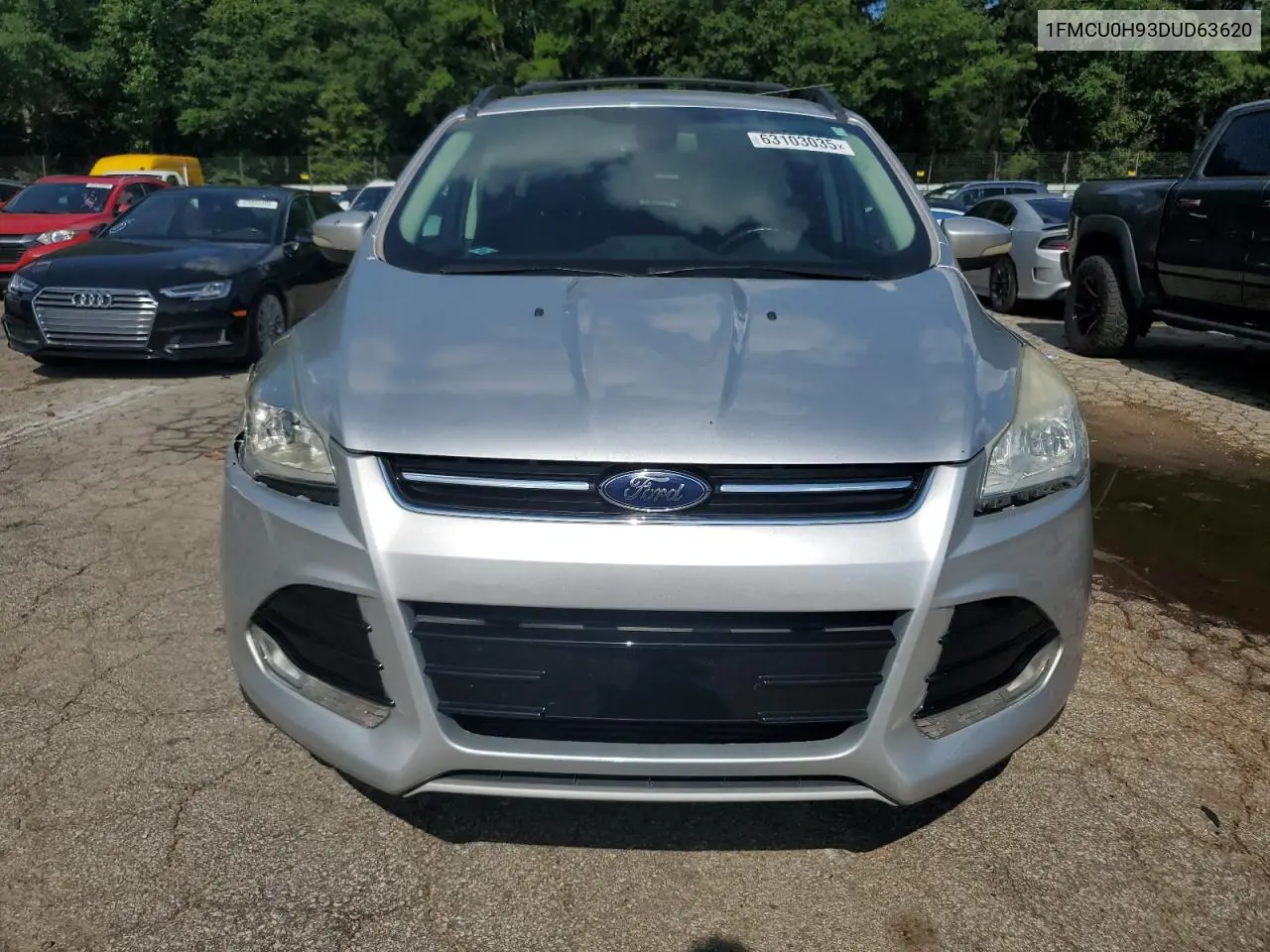 2013 Ford Escape Sel VIN: 1FMCU0H93DUD63620 Lot: 63103035