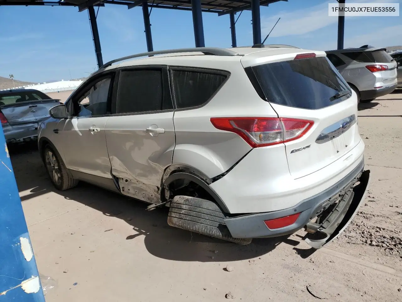 2014 Ford Escape Titanium VIN: 1FMCU0JX7EUE53556 Lot: 46272425