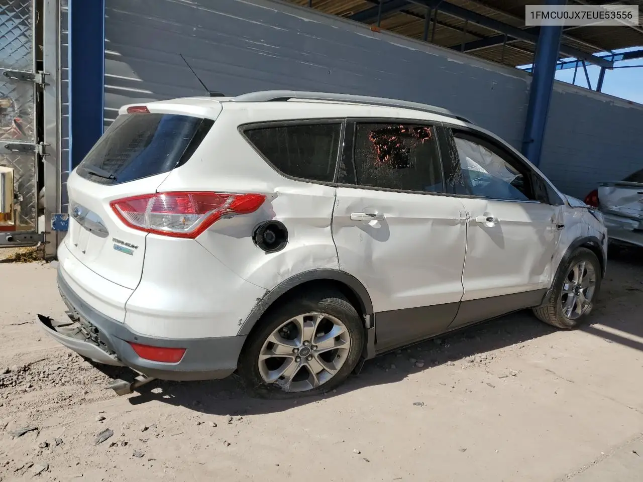 2014 Ford Escape Titanium VIN: 1FMCU0JX7EUE53556 Lot: 46272425