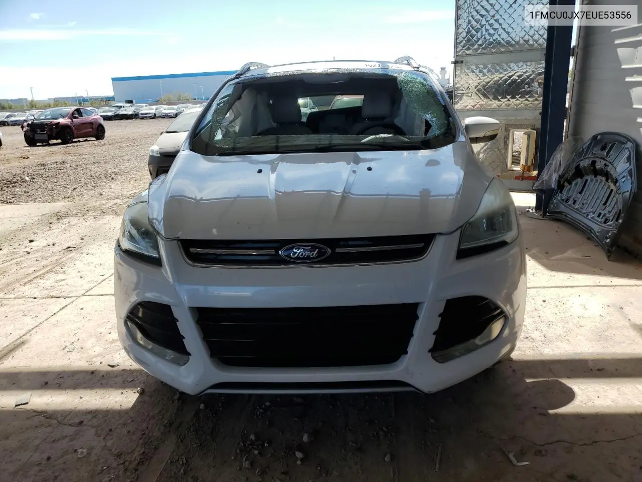 2014 Ford Escape Titanium VIN: 1FMCU0JX7EUE53556 Lot: 46272425