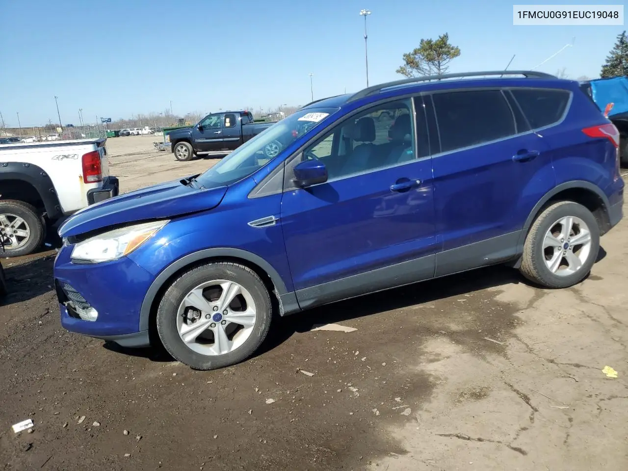 2014 Ford Escape Se VIN: 1FMCU0G91EUC19048 Lot: 48654195