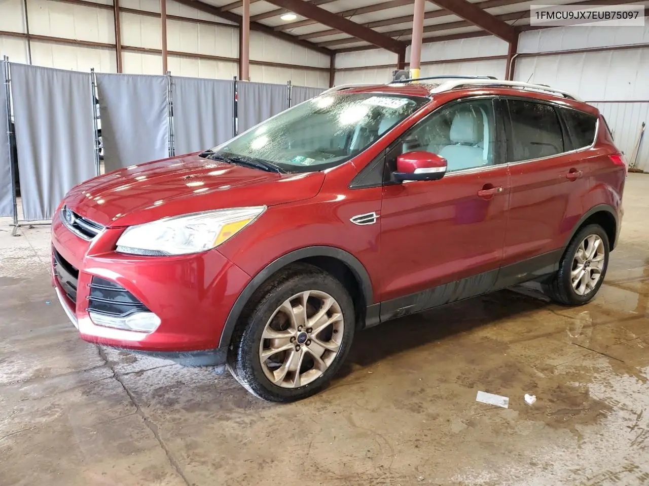 2014 Ford Escape Titanium VIN: 1FMCU9JX7EUB75097 Lot: 49250435