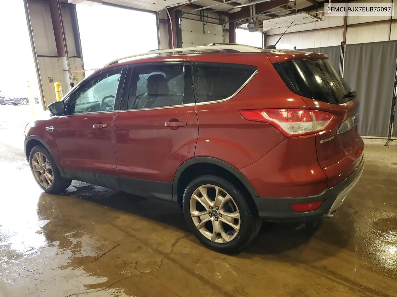 2014 Ford Escape Titanium VIN: 1FMCU9JX7EUB75097 Lot: 49250435