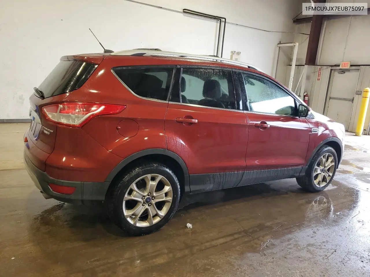 2014 Ford Escape Titanium VIN: 1FMCU9JX7EUB75097 Lot: 49250435