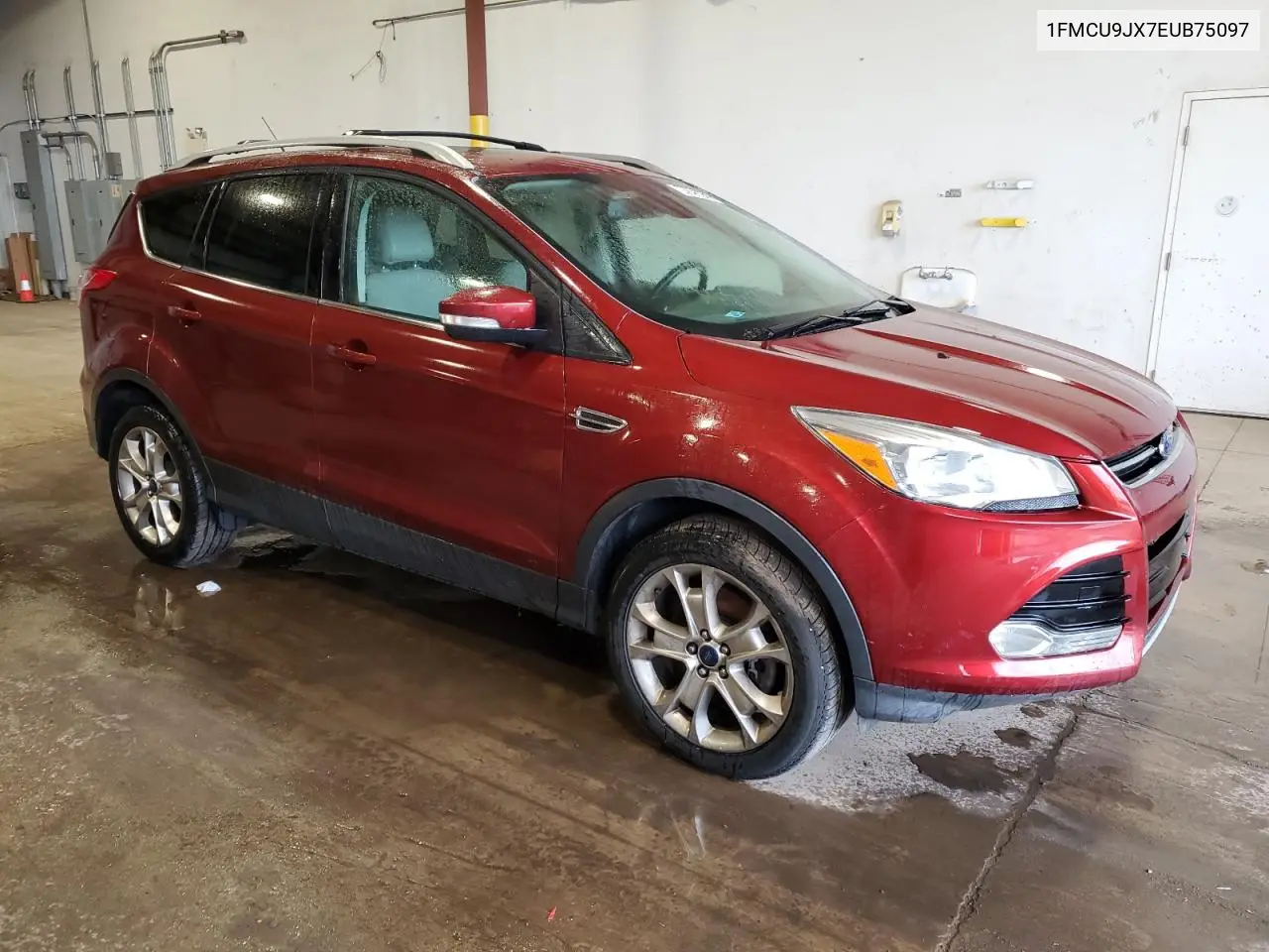 2014 Ford Escape Titanium VIN: 1FMCU9JX7EUB75097 Lot: 49250435