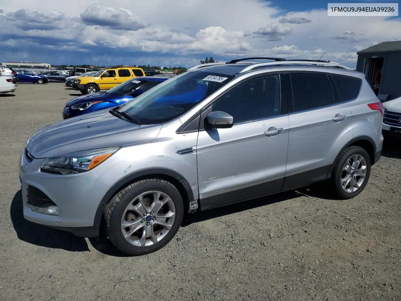 2014 Ford Escape Titanium VIN: 1FMCU9J94EUA39236 Lot: 56184795