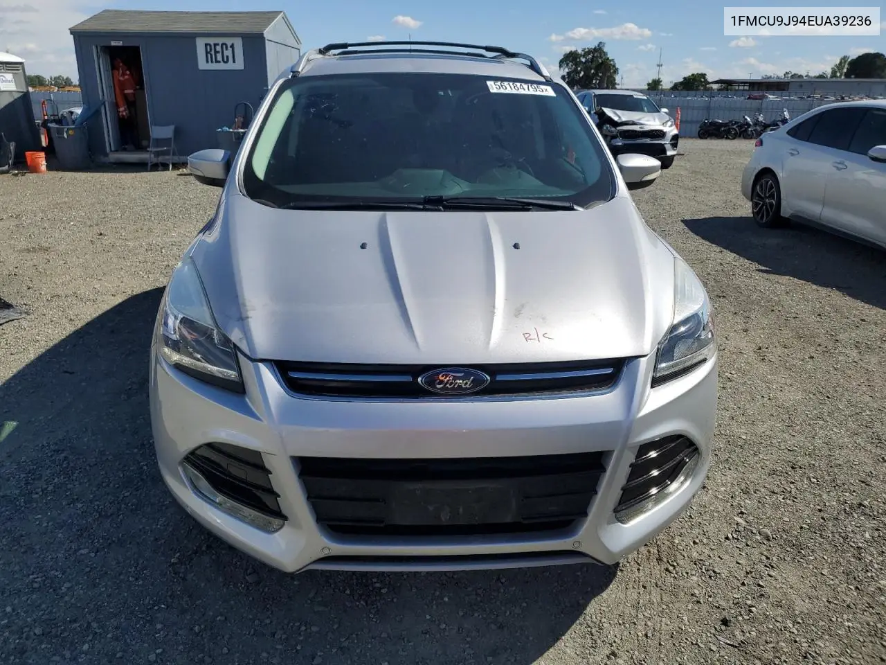 2014 Ford Escape Titanium VIN: 1FMCU9J94EUA39236 Lot: 56184795