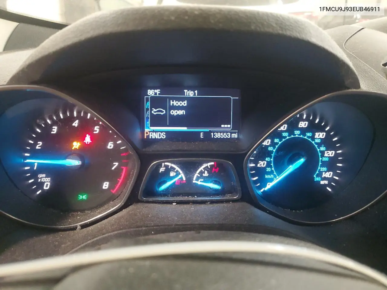 2014 Ford Escape Titanium VIN: 1FMCU9J93EUB46911 Lot: 56649475