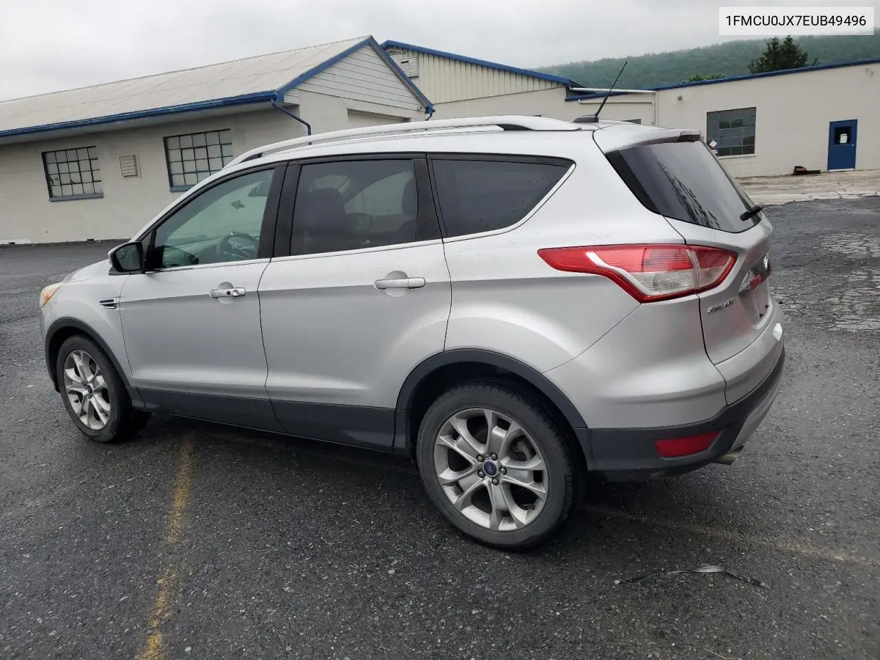 2014 Ford Escape Titanium VIN: 1FMCU0JX7EUB49496 Lot: 56802185