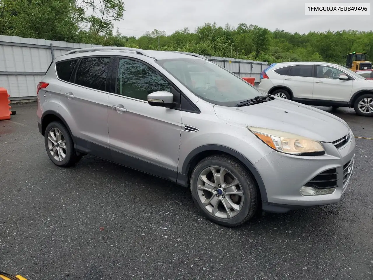 2014 Ford Escape Titanium VIN: 1FMCU0JX7EUB49496 Lot: 56802185