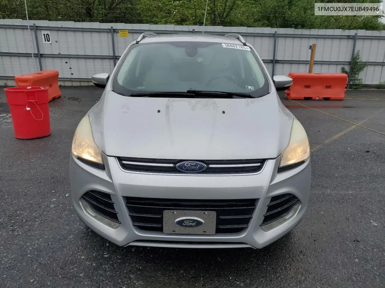 2014 Ford Escape Titanium VIN: 1FMCU0JX7EUB49496 Lot: 56802185