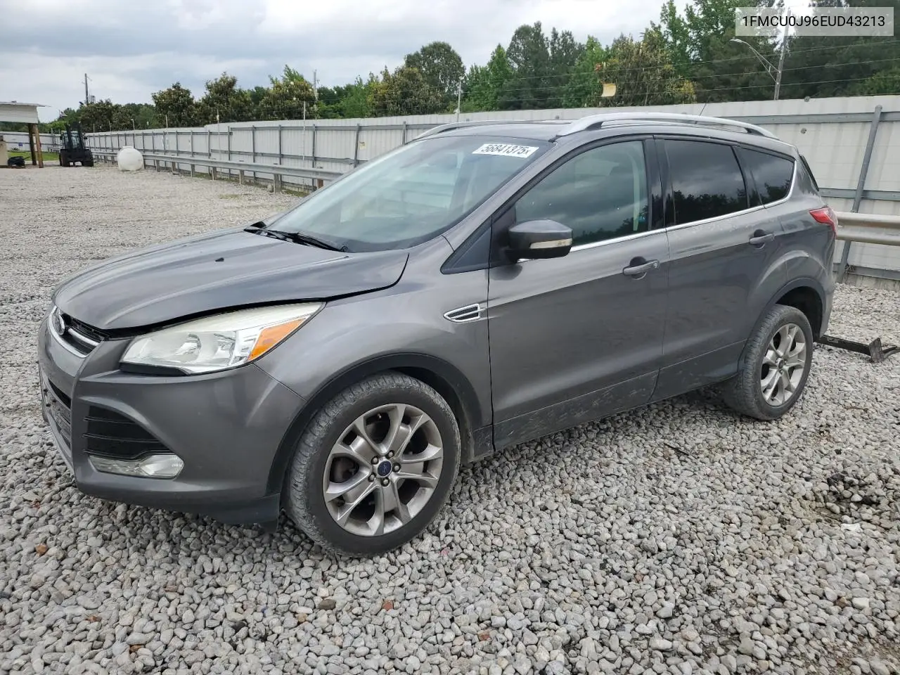 2014 Ford Escape Titanium VIN: 1FMCU0J96EUD43213 Lot: 56841375