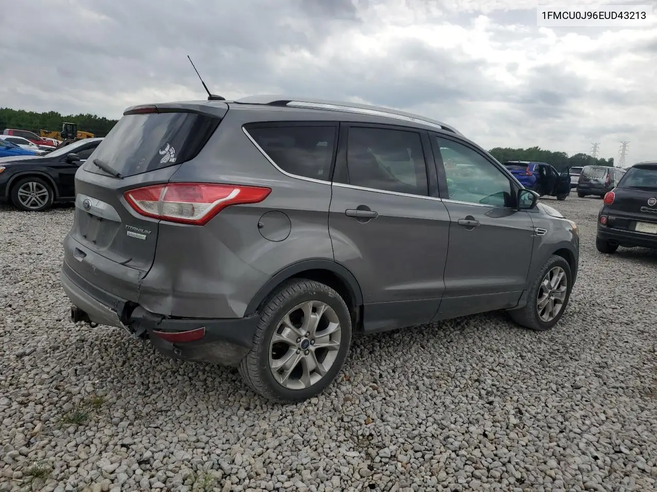 2014 Ford Escape Titanium VIN: 1FMCU0J96EUD43213 Lot: 56841375