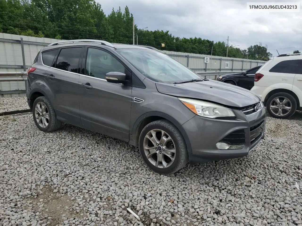 2014 Ford Escape Titanium VIN: 1FMCU0J96EUD43213 Lot: 56841375