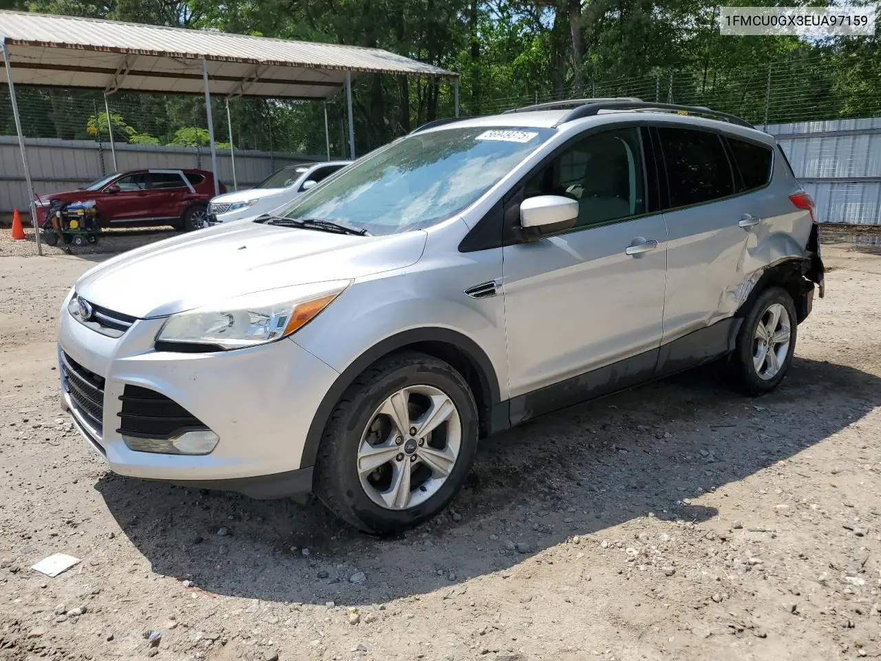 2014 Ford Escape Se VIN: 1FMCU0GX3EUA97159 Lot: 56949375