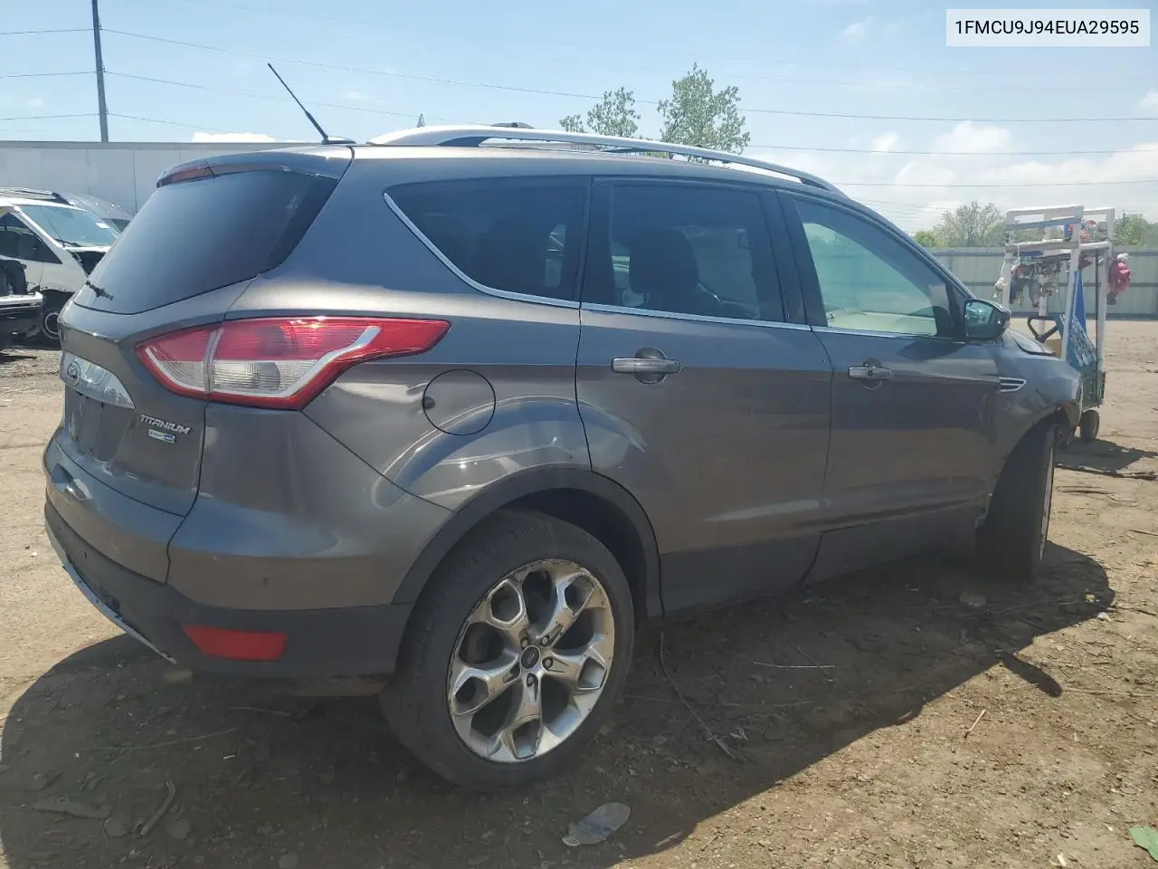 2014 Ford Escape Titanium VIN: 1FMCU9J94EUA29595 Lot: 56991395