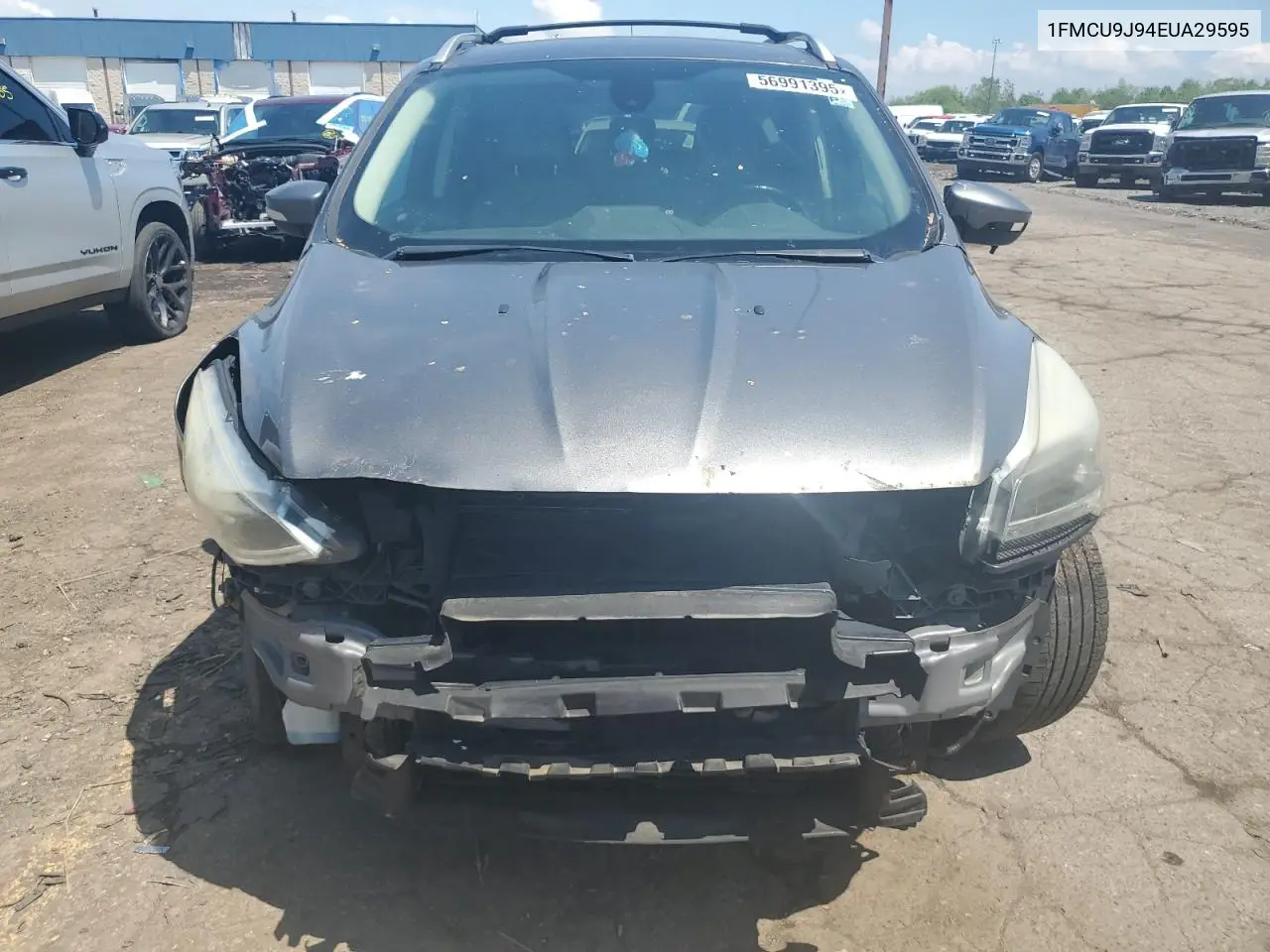 2014 Ford Escape Titanium VIN: 1FMCU9J94EUA29595 Lot: 56991395