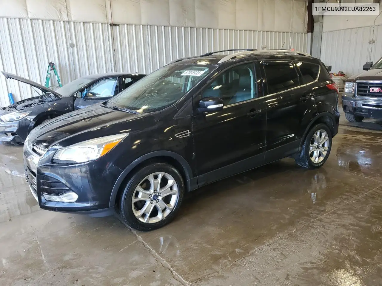 2014 Ford Escape Titanium VIN: 1FMCU9J92EUA82263 Lot: 57053935