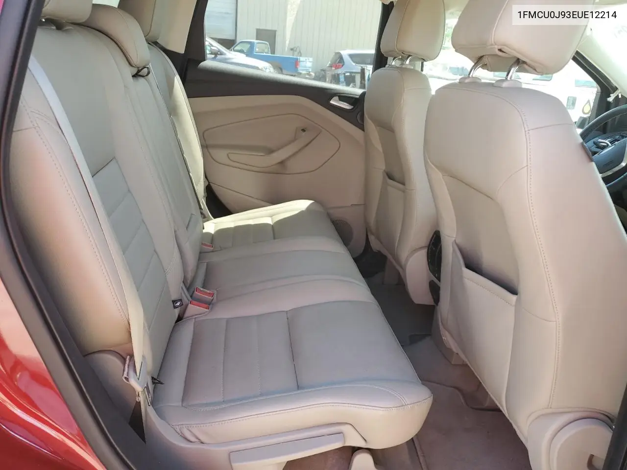 2014 Ford Escape Titanium VIN: 1FMCU0J93EUE12214 Lot: 57108295