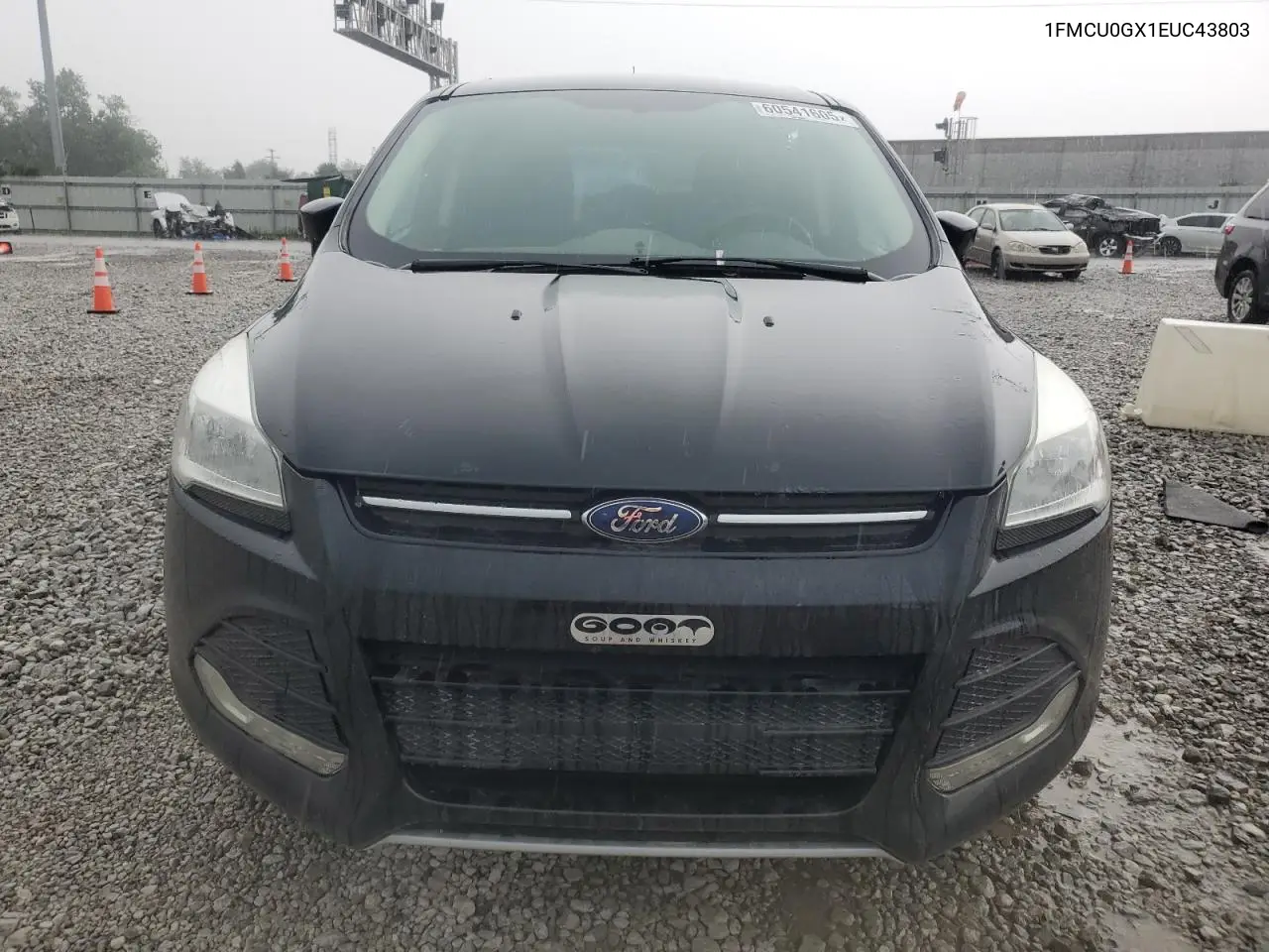 2014 Ford Escape Se VIN: 1FMCU0GX1EUC43803 Lot: 60541605