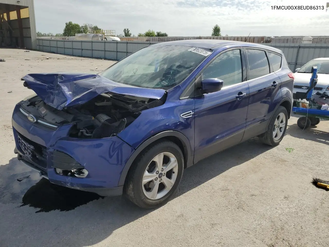 2014 Ford Escape Se VIN: 1FMCU0GX8EUD86313 Lot: 62357865