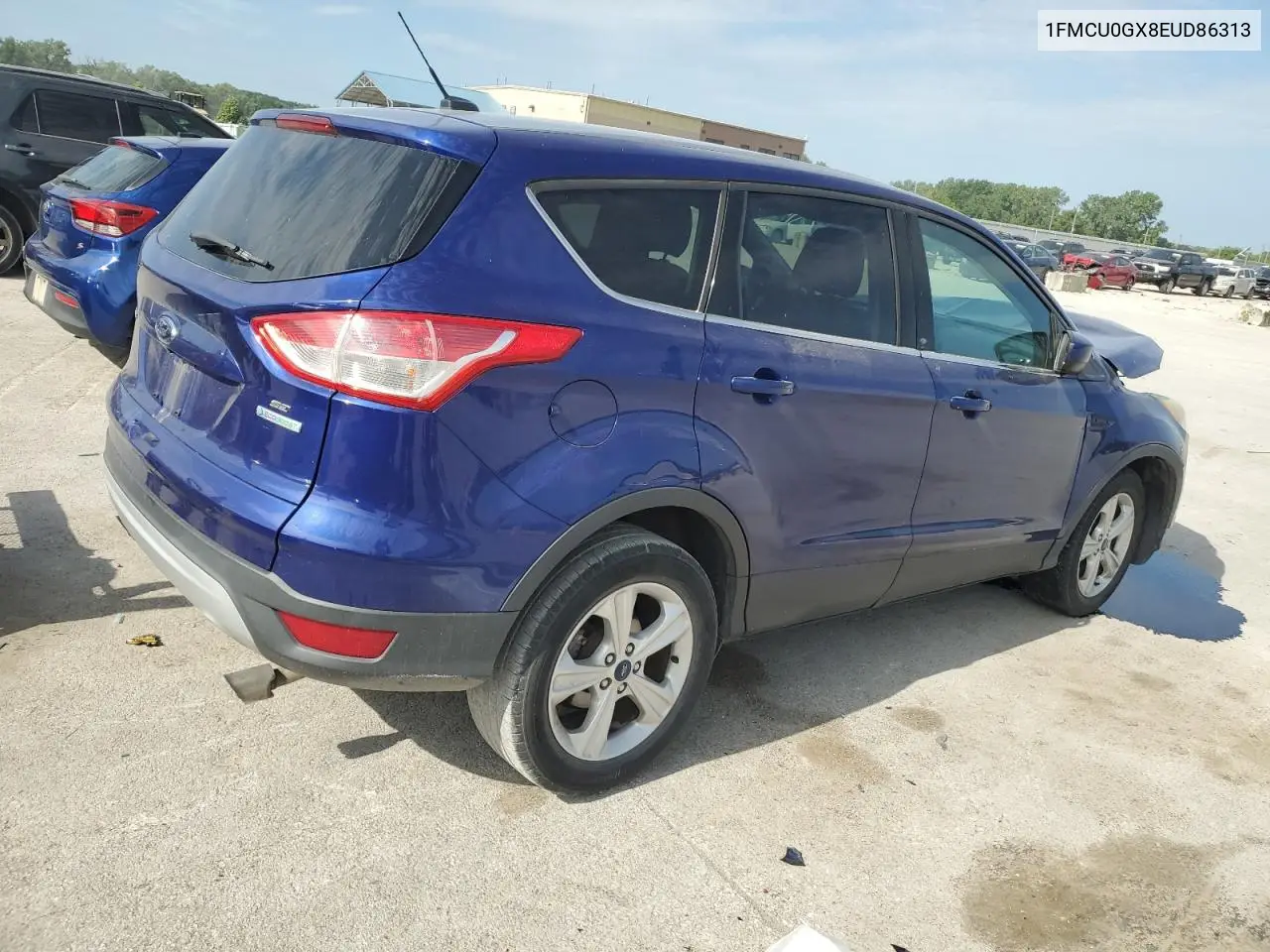 2014 Ford Escape Se VIN: 1FMCU0GX8EUD86313 Lot: 62357865